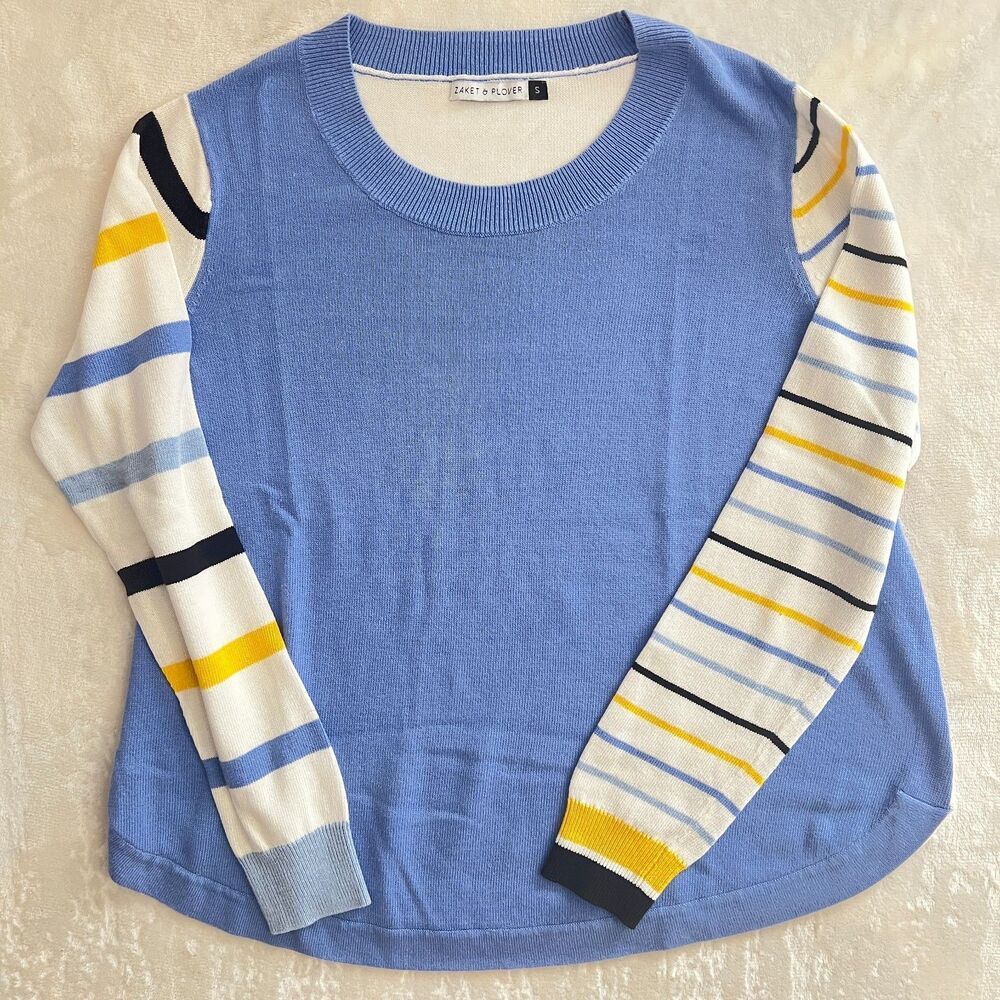 Zaket & Plover Crewneck Sweater S Linen blend